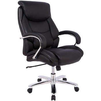 Amazon Basics Big Tall Executive Office Desk Chair Adjustable with Armrest