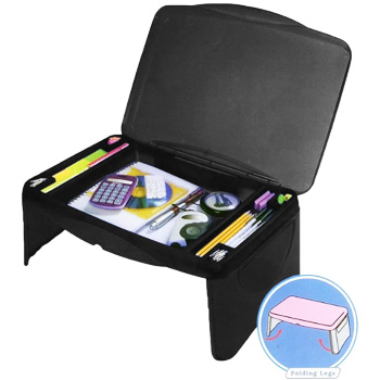 MavoCraft Folding Laptop Desk with Extra Storage Space