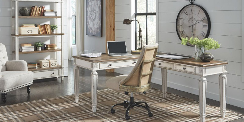 l-shaped home office chair
