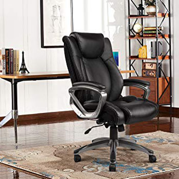 REFICCER Bonded Leather Office Chair Review